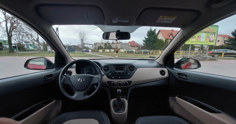 Hyundai i10 cena 28400 przebieg: 45000, rok produkcji 2014 z Bydgoszcz małe 352